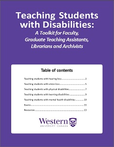 Cover of Teaching Students with Disabilities Guide