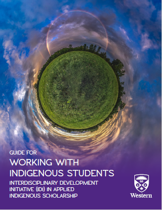 Cover of Guide for Working with Indigenous Students