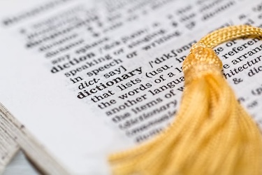 Using the Glossary Tool
